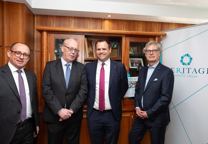 Heritage Credit Union Engages in Key Discussion with Minister Neale Richmond on the Future of Financial Services