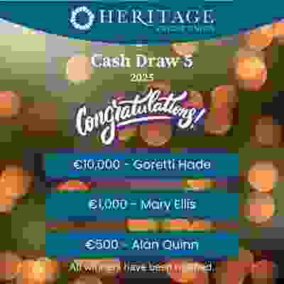 Heritage Credit Union Cash Draw - Dublin