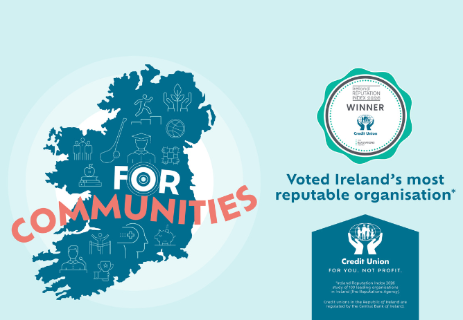 Credit Unions claim top spot in the Ireland Reputation Index 2026