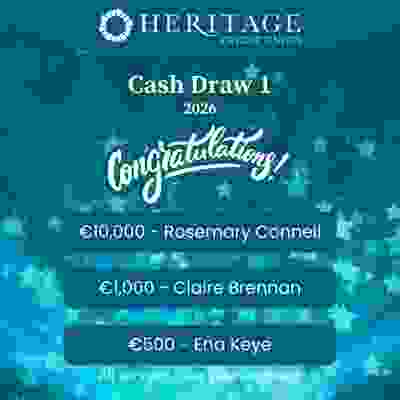 Cash Draw 1 winners